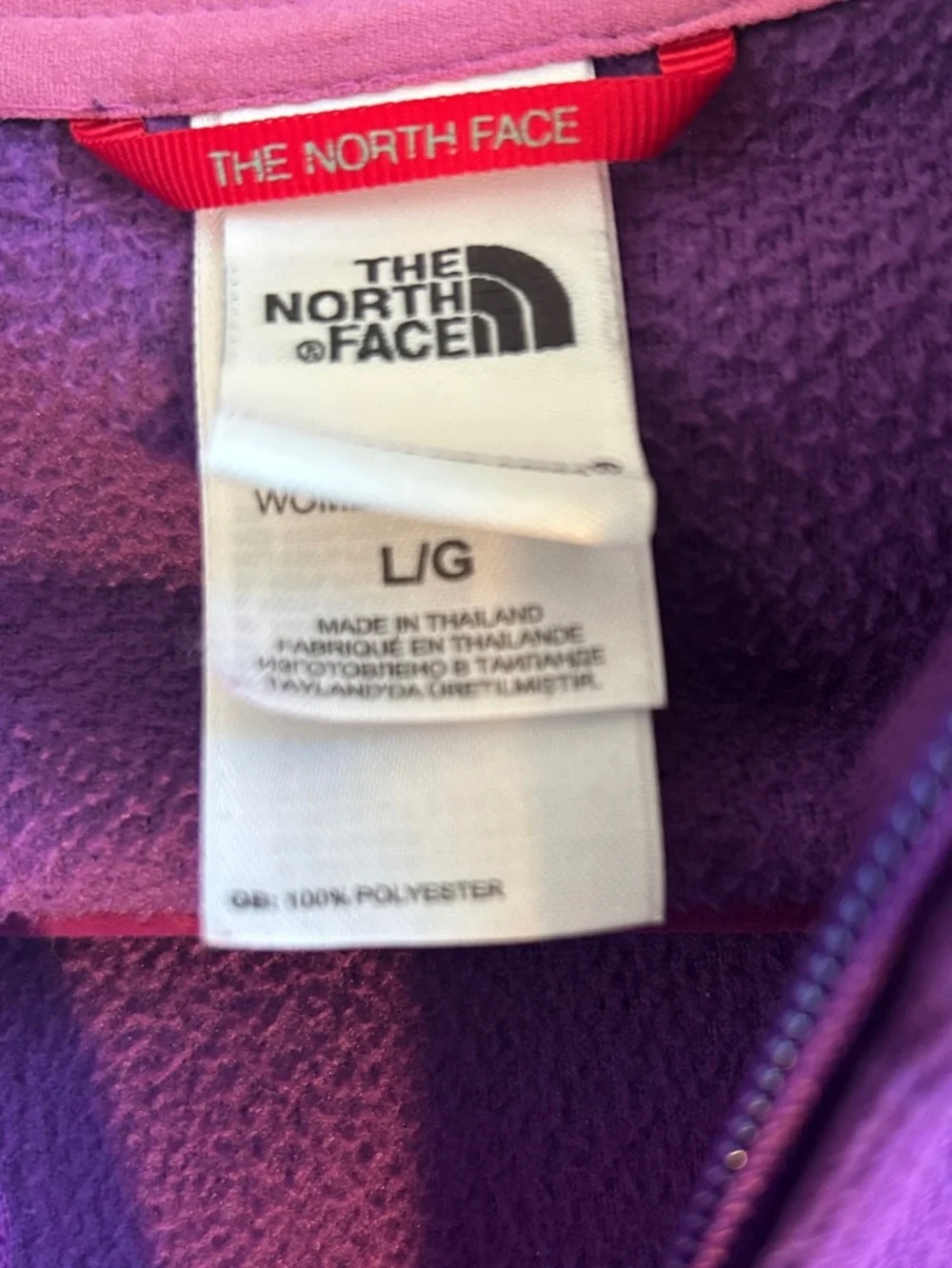 The North Face Deep Purple Full-Zip Hooded  Jacket